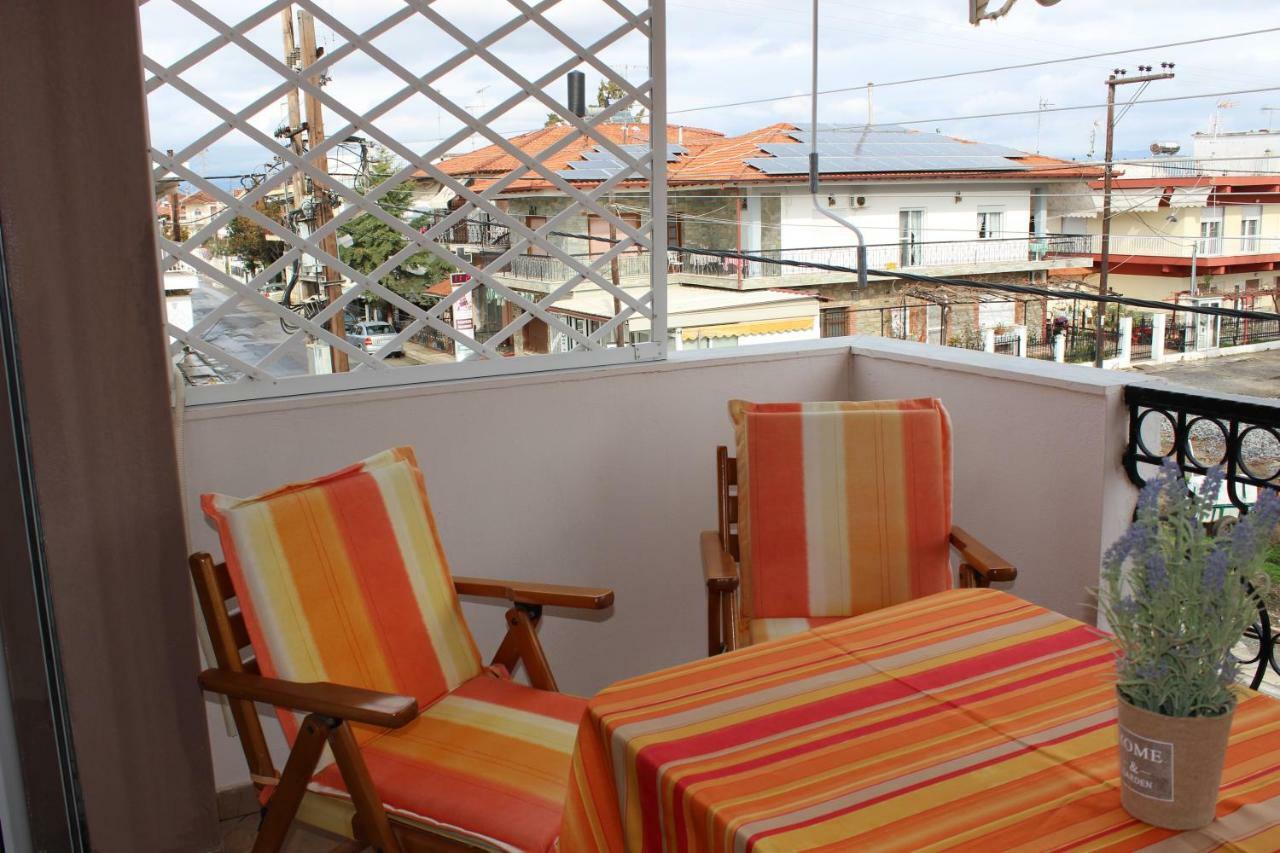 Souzana Rooms 1 Néa Plája Kültér fotó